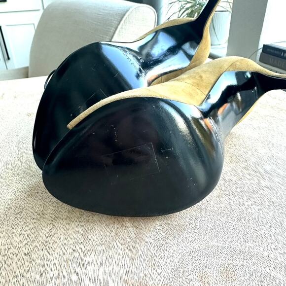 Pierre Hardy Lace-Up Suede Heels, Size 37, Unworn, Handmade in Italy - Picture 5 of 9